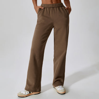 CELESTE WIDE LEG SWEAT PANTS