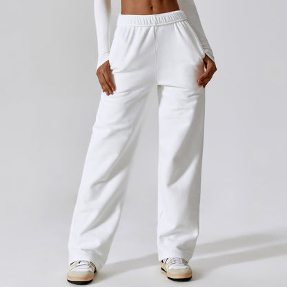 CELESTE WIDE LEG SWEAT PANTS