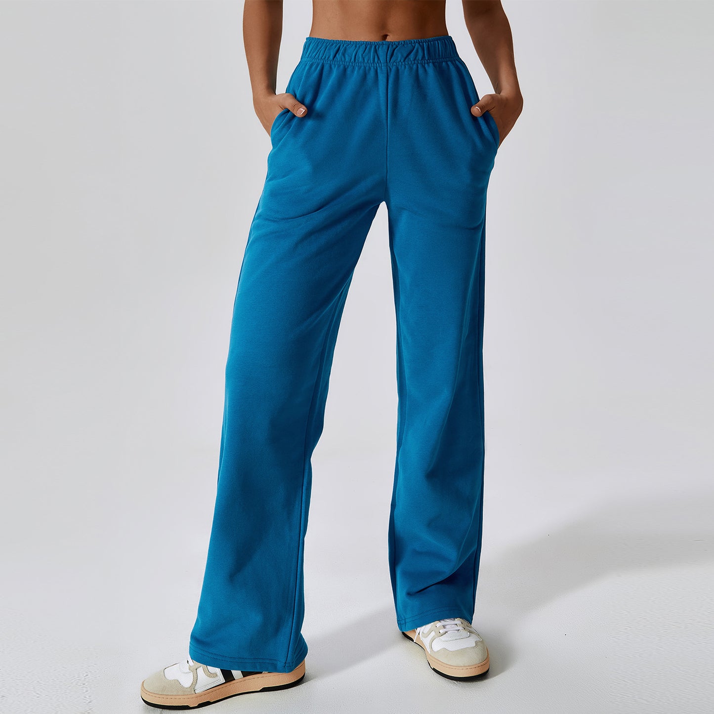 CELESTE WIDE LEG SWEAT PANTS