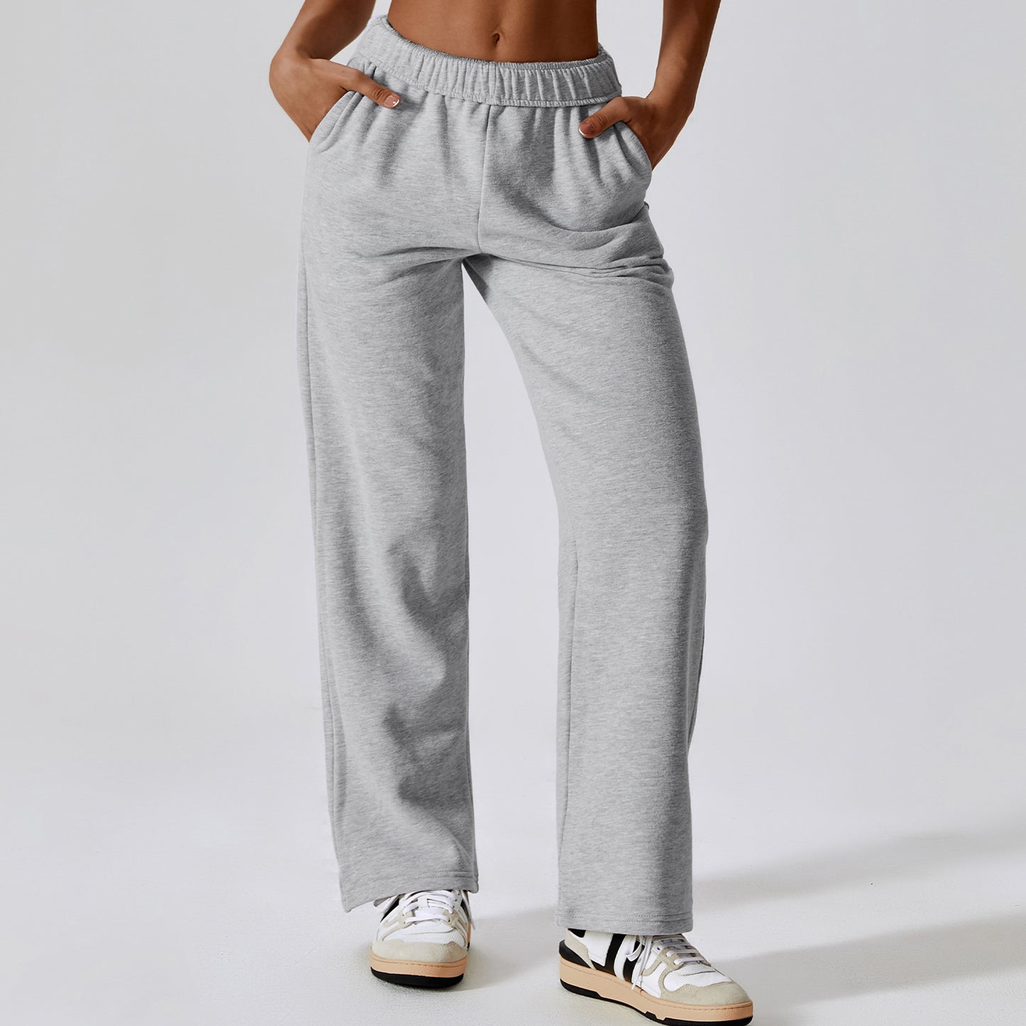 CELESTE WIDE LEG SWEAT PANTS