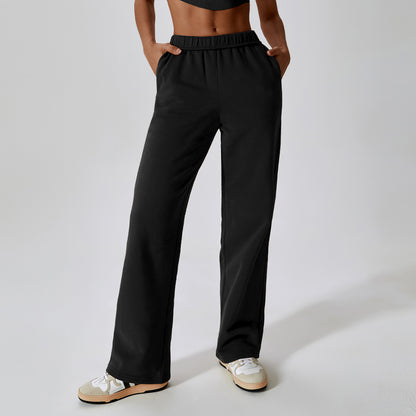 CELESTE WIDE LEG SWEAT PANTS