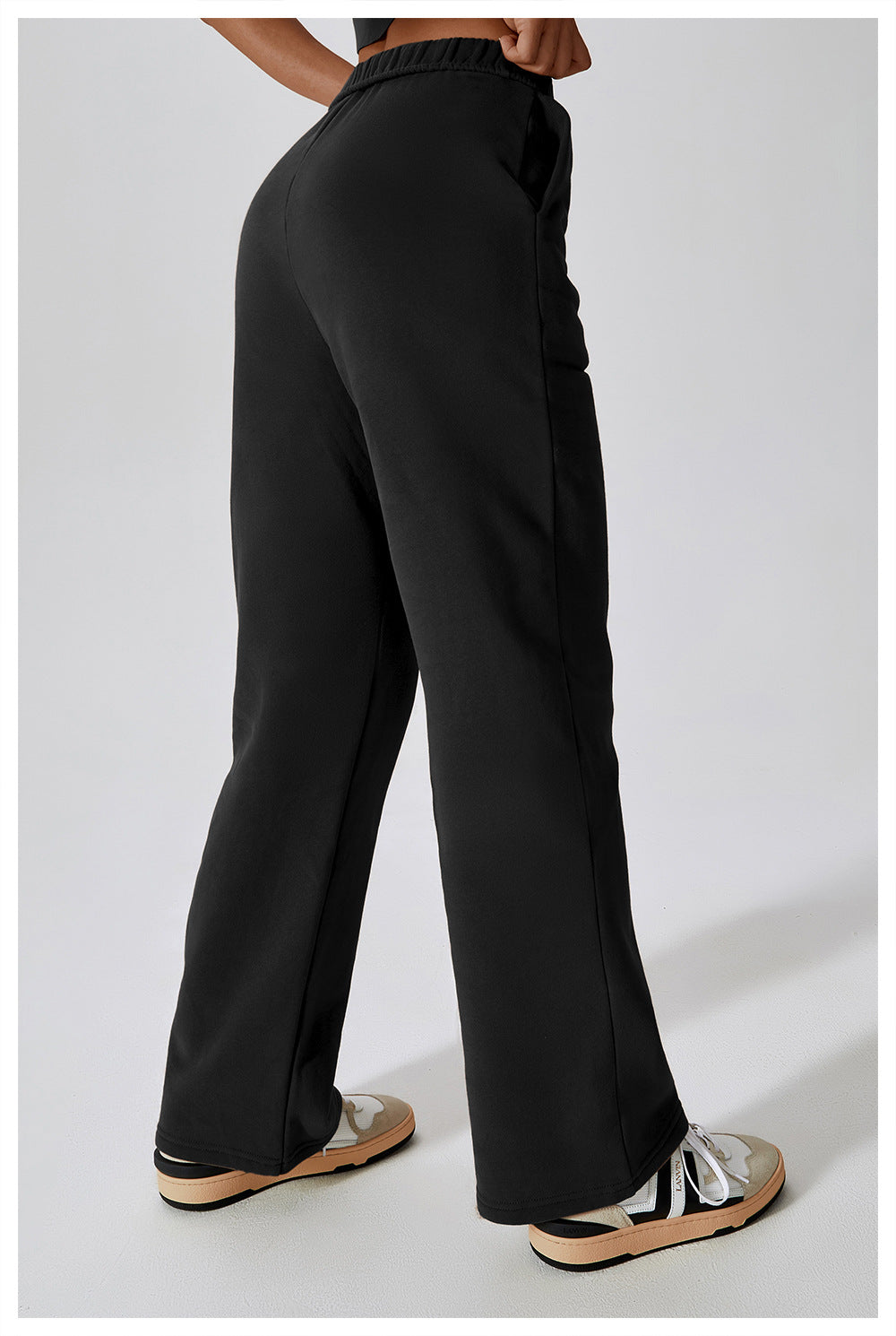 CELESTE WIDE LEG SWEAT PANTS